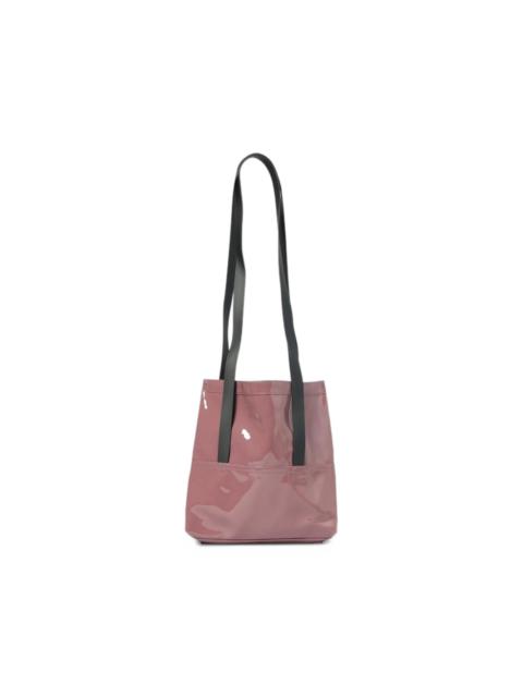 RAINS glossy-finish shoulder bag