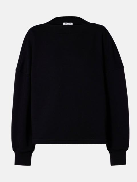 Alaïa Cotton jersey sweatshirt