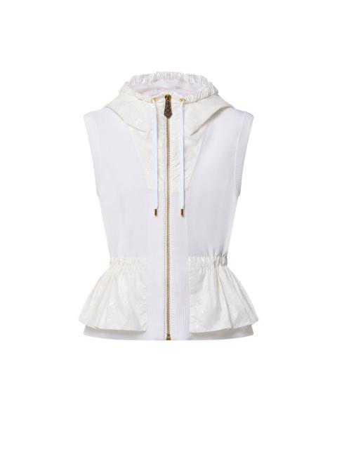 Louis Vuitton Monogram Accent Peplum Gilet