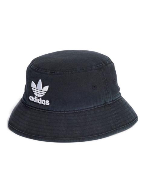 adidas Adidas Adicolor Classic Stonewashed Bucket Hat 'Black' IC0009