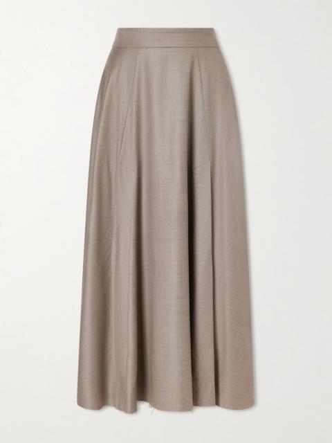SA SU PHI Lauren Wool Midi Skirt