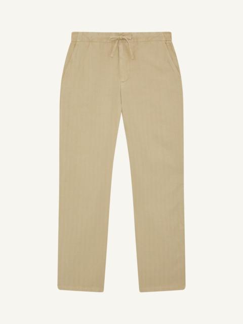 FRESCOBOL CARIOCA MENDES LINEN-BLEND TROUSERS