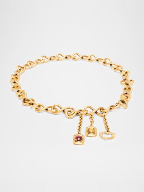 SAINT LAURENT Charm Chain Metal