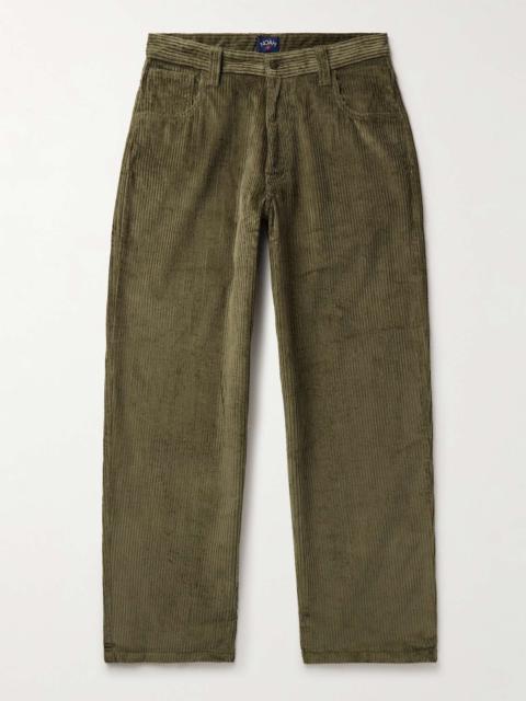 Noah Straight-Leg Cotton-Corduroy Trousers