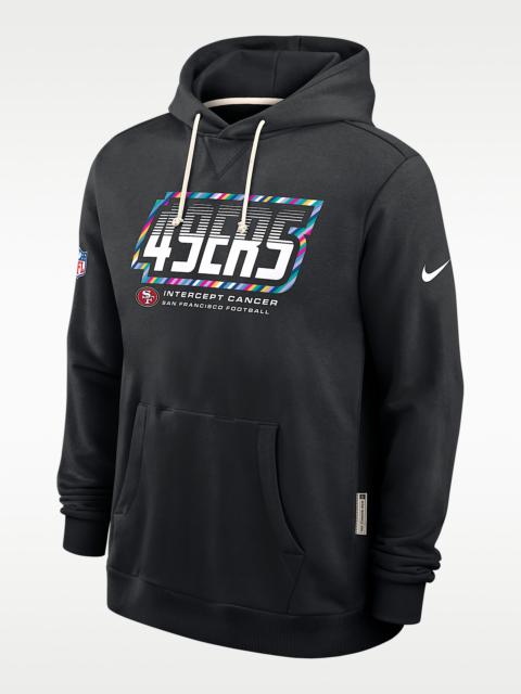 Nike San Francisco 49ers Crucial Catch Sideline Standard Issue Men's Nike Dri-FIT NFL Pullover Hoodie