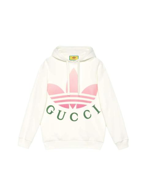 GUCCI adidas x Gucci jersey hooded sweatshirt