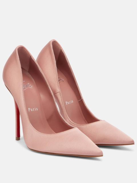 Christian Louboutin Miss Z 120 crêpe satin pumps