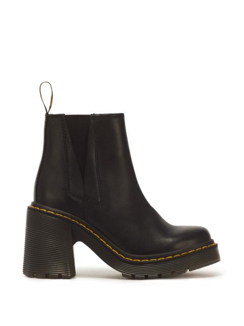Dr. Martens Spence Leather Flared Heel Chelsea Boots