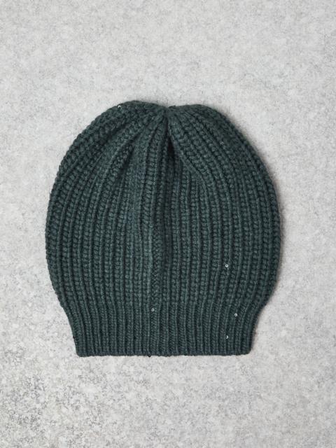 Brunello Cucinelli Cashmere and silk Diamond yarn beanie