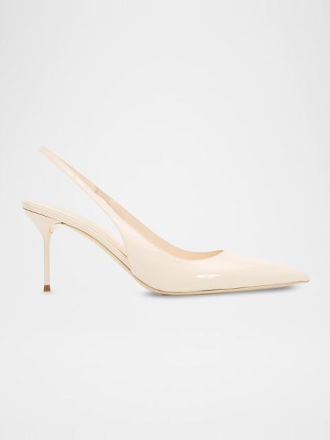 PARIS TEXAS 70mm Lidia Patent Leather Slingback Pumps