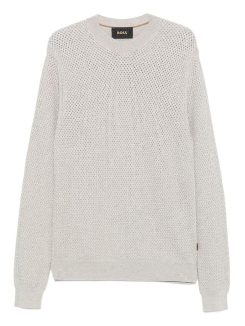 BOSS crew-neck sweater