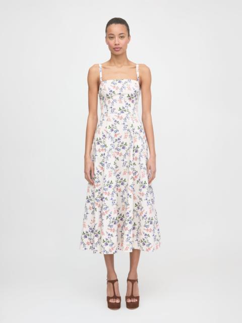 Hill House Home The Margot Dress - Pink Scallop Bow Chintz