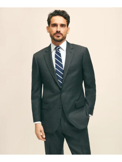 Brooks Brothers Traditional Fit Wool Tic 1818 Suit