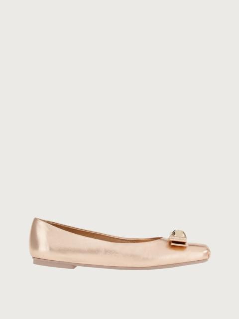FERRAGAMO VARA BOWL BALLET FLAT
