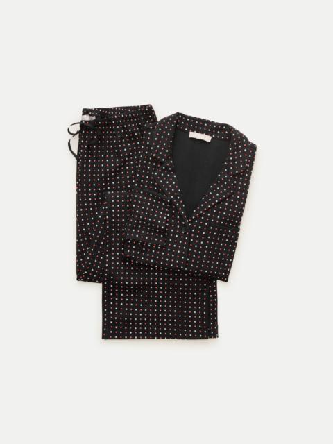 J.CREW Dreamy rib long-sleeve pajama pant set in daisy print
