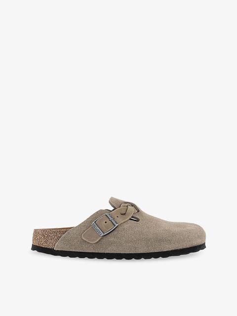 Boston Suede Clogs