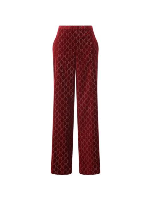 GUCCI velvet trousers