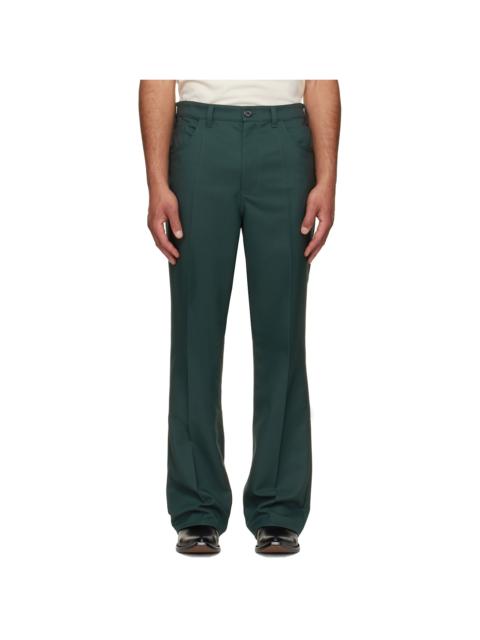 Marni Green Twill Trousers