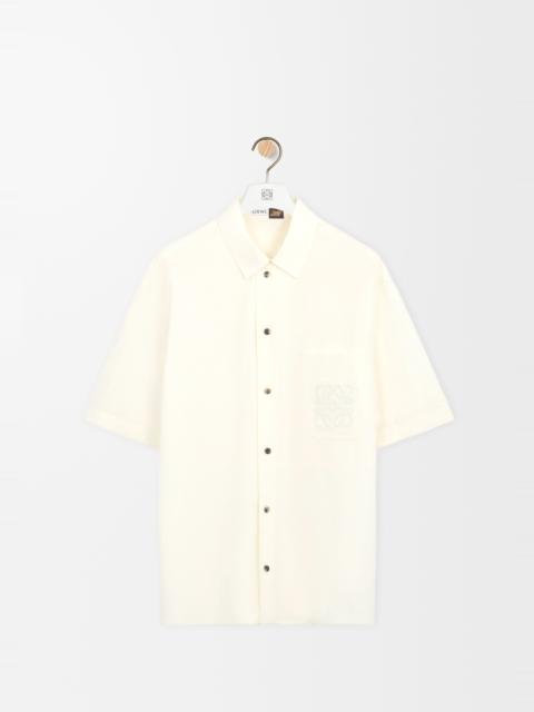 Loewe Short sleeve shirt in lyocell