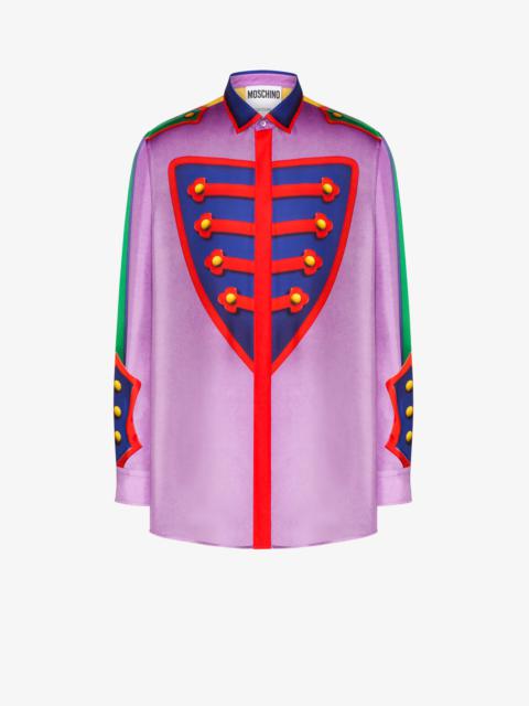 Moschino TROMPE L'ŒIL TWILL SHIRT