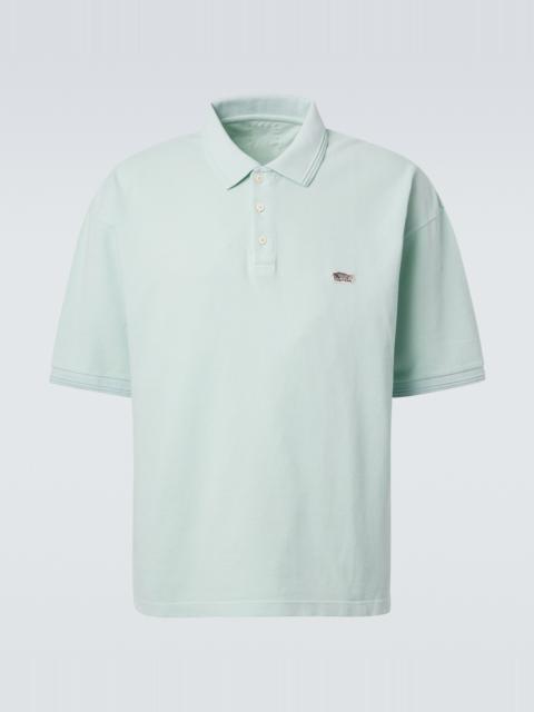 visvim Mondo Weller cotton piqué polo shirt