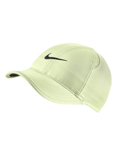 Nike NIKE DRI-FIT Tennis And Runners Featherlight Cap 'Lime Ice Black' 679424-303