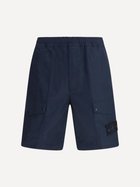 Stone Island Cotton Bermuda Shorts