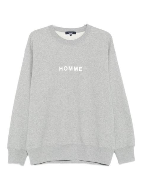 Comme des Garçons Homme crew-neck cotton sweatshirt