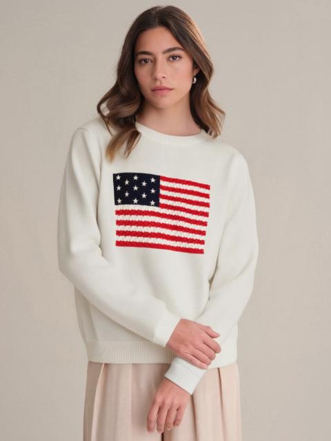 525 america America: Crewneck Cotton Sweater