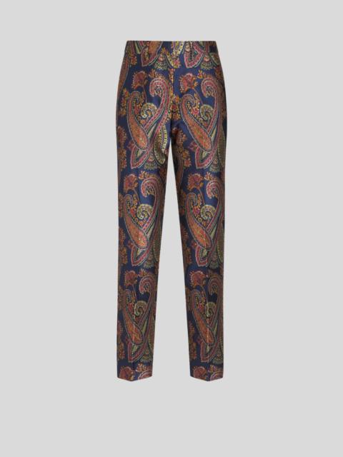Etro TAILORED JACQUARD TROUSERS
