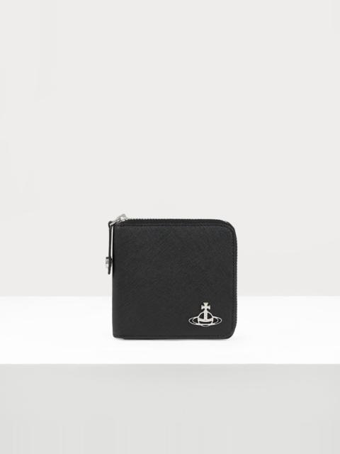 Vivienne Westwood SAFFIANO ROUNDED SQUARE WALLET