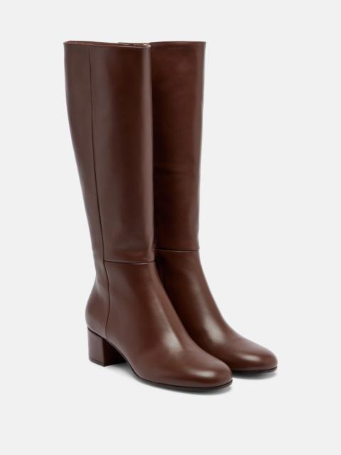 Gianvito Rossi Joelle leather knee-high boots