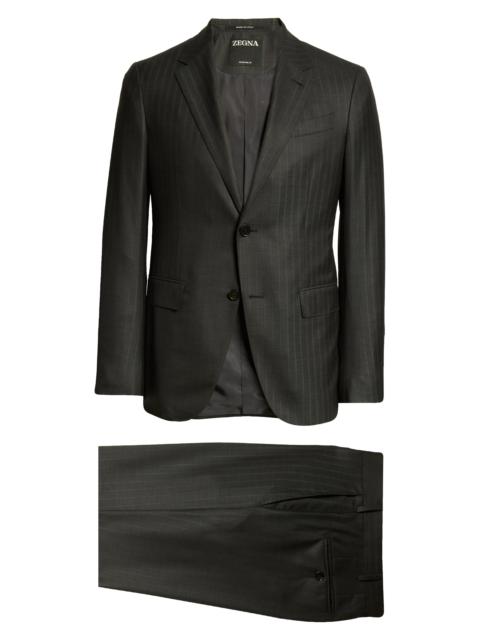 ZEGNA 15Milmil15 Stripe Wool Suit