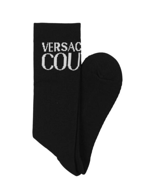 VERSACE JEANS COUTURE VERSACE JEANS COUTURE Logo Black Socks