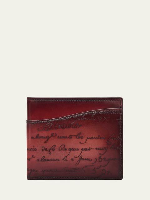 Berluti Men's Makore Gradiant Scritto Venezia Leather Wallet