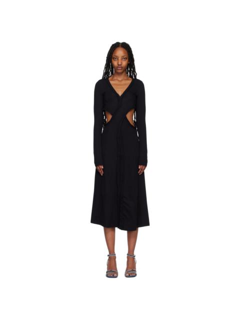 Diesel Black D-Hilly Midi Dress