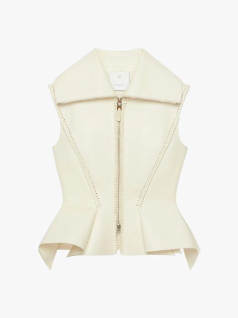 Givenchy JACKET IN ZIPPED LEATHER