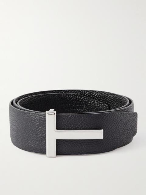 TOM FORD 4cm Reversible Full-Grain Leather Belt