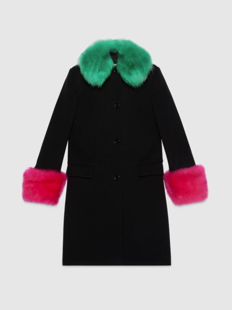 GUCCI Wool cashmere coat