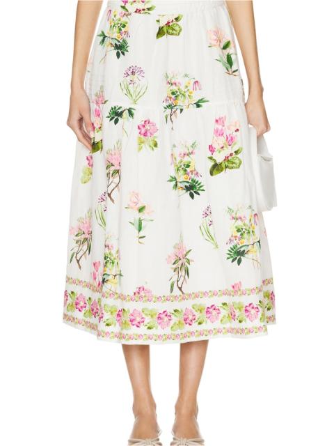 HEMANT & NANDITA Midi Skirt