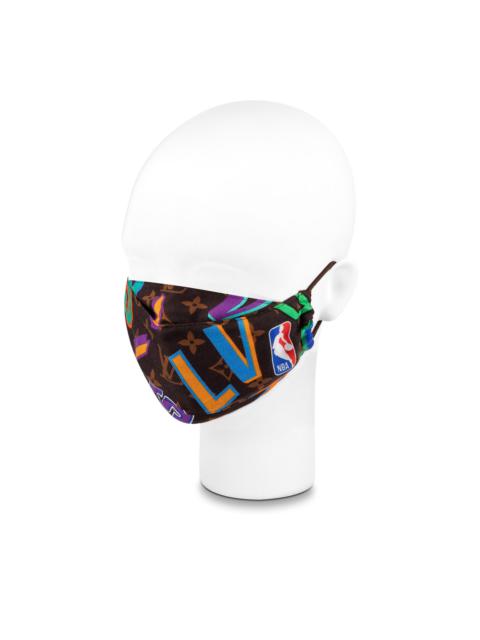 Louis Vuitton LVXNBA Letters Mask Cover and Bandana Set