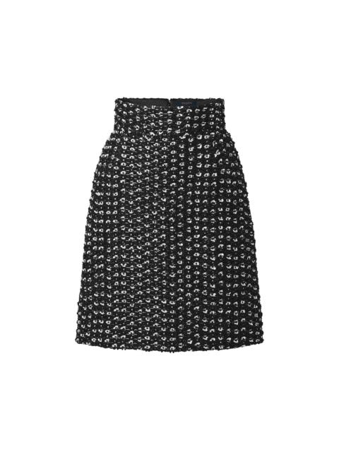 Louis Vuitton Lurex Tweed Skirt