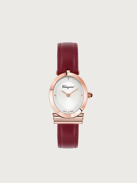 FERRAGAMO FERRAGAMO MIROIR WATCH