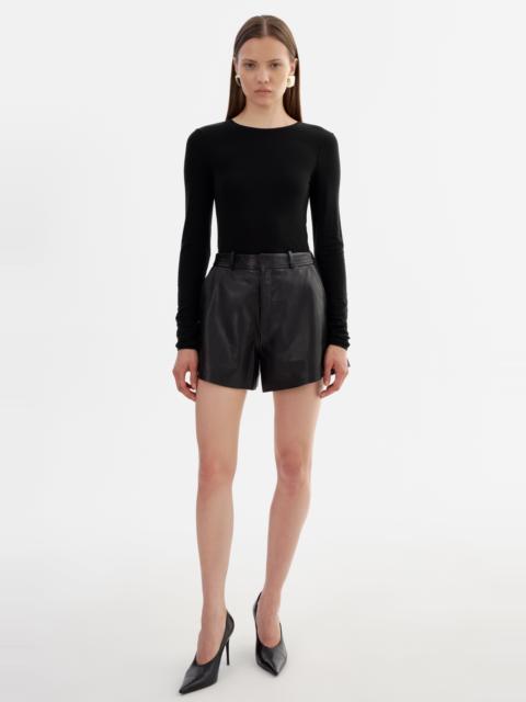 LAMARQUE MARCIE | Leather Shorts