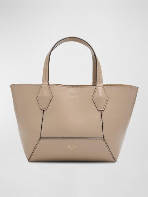 Diamond Small Leather Tote Bag