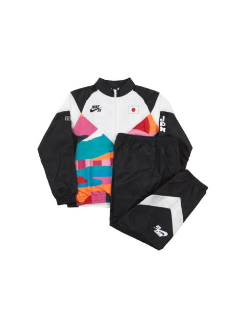 Nike Nike SB x Parra Japan Federation Kit Skate Tracksuit Black/White