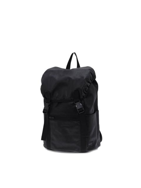 LEATHER DRAWSTRING BACKPACK