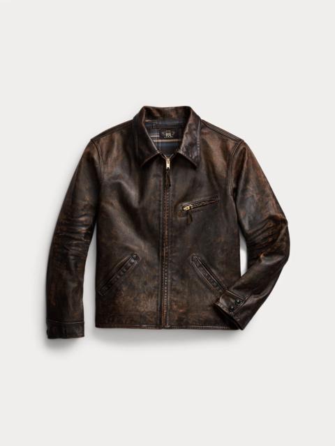 RRL by Ralph Lauren Walker Logo-Embroidered Cotton-Corduroy Jacket 