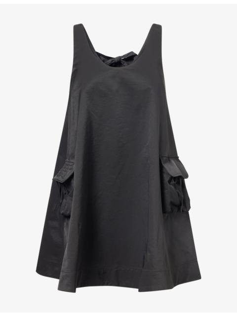 DAMSON MADDER. Cairo Swing Cotton-Blend Mini Dress