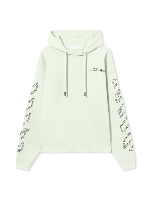 Off-White Type Arrow Diag Loose Hoodie